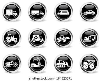 Transportation & Loading Machines Icons