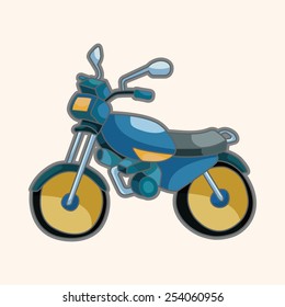 transportation motor theme elements