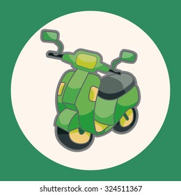 transportation motor theme elements