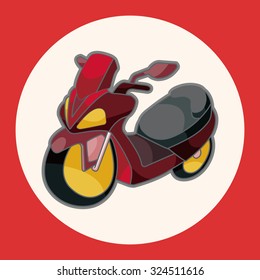 transportation motor theme elements