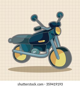 transportation motor theme elements