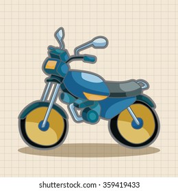transportation motor theme elements