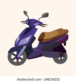 transportation motor theme elements vector, eps