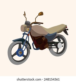 transportation motor theme elements vector, eps