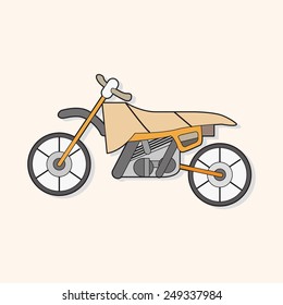 transportation motor theme elements vector, eps