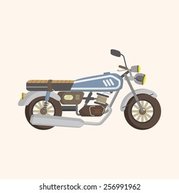 transportation motor theme elements vector, eps