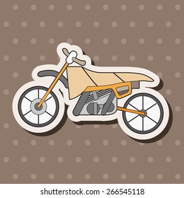 transportation motor theme elements vector, eps