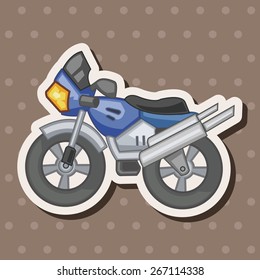 transportation motor theme elements vector, eps