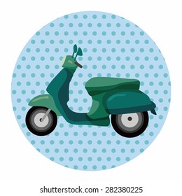 transportation motor theme elements vector, eps