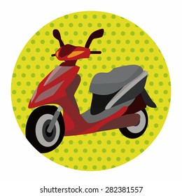 transportation motor theme elements vector, eps