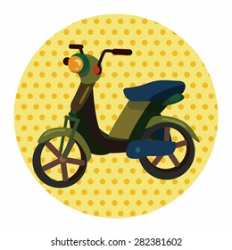 transportation motor theme elements vector, eps
