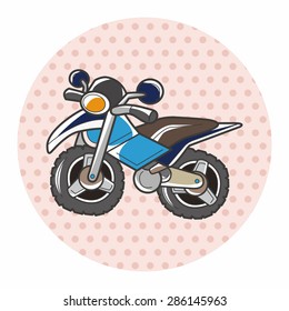 transportation motor theme elements vector, eps