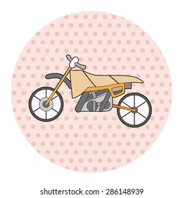 transportation motor theme elements vector, eps