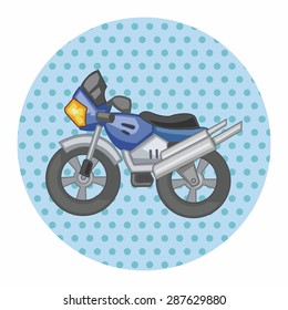 transportation motor theme elements vector, eps