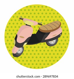 transportation motor theme elements vector, eps