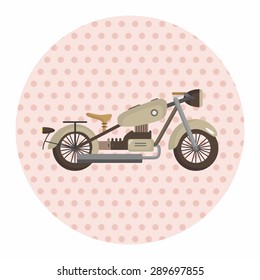 transportation motor theme elements vector, eps