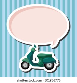 transportation motor theme elements vector, eps