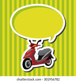 transportation motor theme elements vector, eps