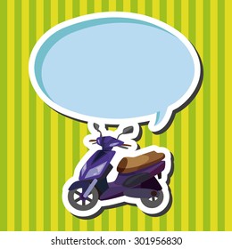 transportation motor theme elements vector, eps