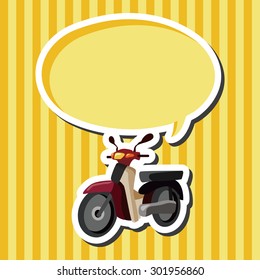 transportation motor theme elements vector, eps