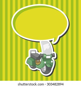 transportation motor theme elements vector, eps
