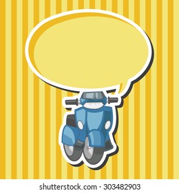 transportation motor theme elements vector, eps