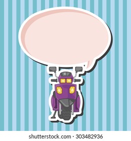 transportation motor theme elements vector, eps