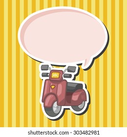 transportation motor theme elements vector, eps