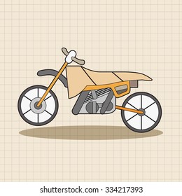 transportation motor theme elements vector, eps