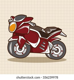 transportation motor theme elements vector, eps