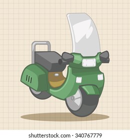 transportation motor theme elements vector, eps