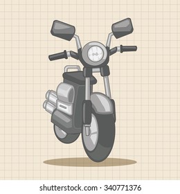 transportation motor theme elements vector, eps
