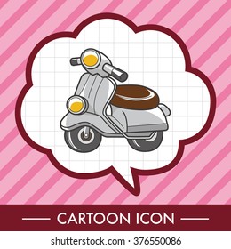 transportation motor theme elements vector, eps