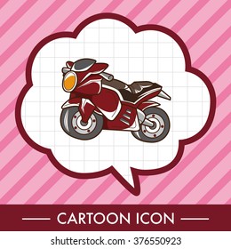 transportation motor theme elements vector, eps