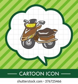 transportation motor theme elements vector, eps