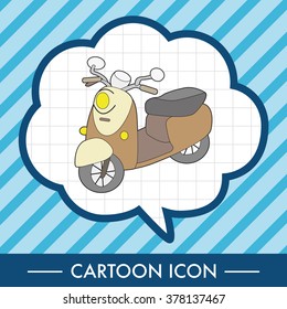 transportation motor theme elements vector, eps