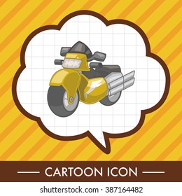 transportation motor theme elements vector, eps