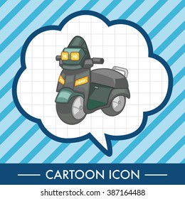 transportation motor theme elements vector, eps