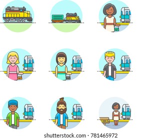 Transportation Other- Multicolor Icon Set