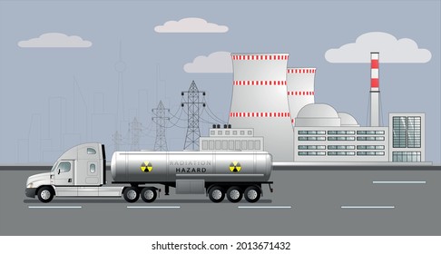 Transportation of radioactive liquid waste from nuclear power plants. Japan. Radioactive waste.