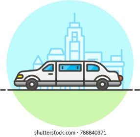 Transportation Road- Multicolor Icon