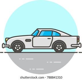 Transportation Road- Multicolor Icon