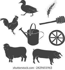 Transportation - set of vector icons