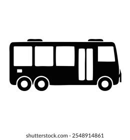 Transportation Silhouette Icon. Air, Car, Rail Transport.
asiun for Public Transport Icon. Car, Bus, Tram, Train,