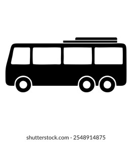 Transportation Silhouette Icon. Air, Car, Rail Transport.
asiun for Public Transport Icon. Car, Bus, Tram, Train,