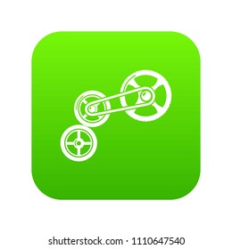 Transportation system icon. Simple illustration of transportation system vector icon for web.