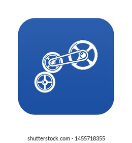 Transportation system icon. Simple illustration of transportation system vector icon for web.