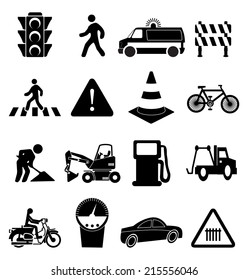 Transportation Traffic Icons