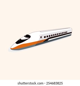 transportation train theme elements