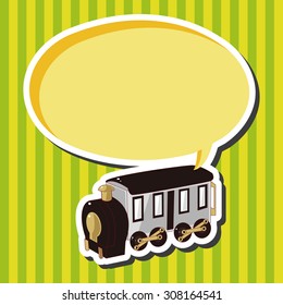 transportation train theme elements